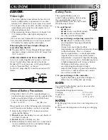 Предварительный просмотр 53 страницы JVC GR-AXM88UM Instruction Manual