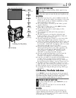 Предварительный просмотр 19 страницы JVC GR-AXM910 Instructions Manual