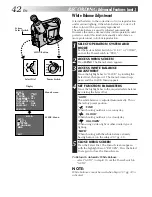 Предварительный просмотр 42 страницы JVC GR-AXM910 Instructions Manual