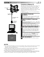 Предварительный просмотр 53 страницы JVC GR-AXM910 Instructions Manual