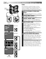 Предварительный просмотр 58 страницы JVC GR-AXM910 Instructions Manual