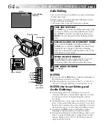 Предварительный просмотр 64 страницы JVC GR-AXM910 Instructions Manual