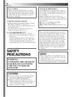 Preview for 2 page of JVC GR-AXM99UM Instructions Manual