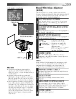 Preview for 39 page of JVC GR-AXM99UM Instructions Manual