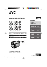 JVC GR-D20 Instructions Manual предпросмотр