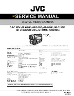 JVC GR-D20EK Service Manual preview