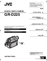 Предварительный просмотр 1 страницы JVC GR-D225 Instructions Manual