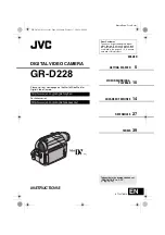 JVC GR-D228 Instructions Manual предпросмотр