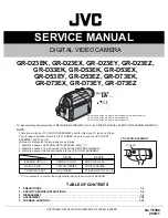 Предварительный просмотр 1 страницы JVC GR-D23EK Service Manual