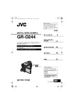 JVC GR-D244 Instructions Manual preview