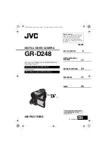 Предварительный просмотр 1 страницы JVC GR-D248 Instructions Manual