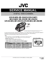 JVC GR-D24EK Service Manual предпросмотр