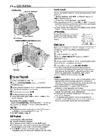 Предварительный просмотр 14 страницы JVC GR-D33 - MiniDV Camcorder With 16x Optical Zoom Instructions Manual