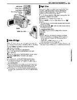 Предварительный просмотр 29 страницы JVC GR-D33 - MiniDV Camcorder With 16x Optical Zoom Instructions Manual