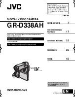 JVC GR-D338AH Instructions Manual preview