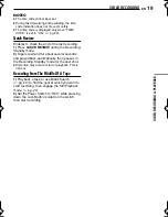 Preview for 19 page of JVC GR-D338AH Instructions Manual