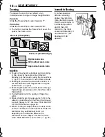 Preview for 18 page of JVC GR-D350 - MiniDV Camcorder w/32x Optical Zoom Getting Started