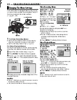 Preview for 22 page of JVC GR-D350 - MiniDV Camcorder w/32x Optical Zoom Getting Started