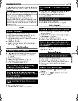 Preview for 35 page of JVC GR-D350 - MiniDV Camcorder w/32x Optical Zoom Getting Started