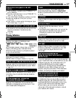 Preview for 37 page of JVC GR-D350 - MiniDV Camcorder w/32x Optical Zoom Getting Started