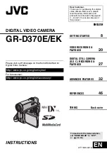 JVC GR-D370E Instructions Manual предпросмотр