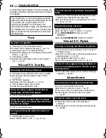 Preview for 46 page of JVC GR-D370EK Instructions Manual