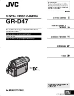 JVC GR-D47 Instructions Manual preview