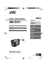 JVC GR-D51 Instructions Manual preview