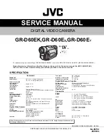 Предварительный просмотр 1 страницы JVC GR-D60EK Service Manual