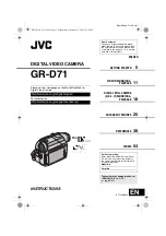 JVC GR-D71 Instructions Manual предпросмотр