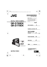 Preview for 1 page of JVC GR-D760EK Instructions Manual