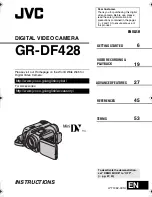 Предварительный просмотр 1 страницы JVC GR-DF428 Instructions Manual