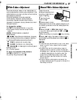 Предварительный просмотр 37 страницы JVC GR-DF428 Instructions Manual