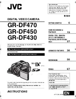 Предварительный просмотр 1 страницы JVC GR-DF430 Instructions Manual