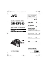 JVC GR-DF540 Instructions Manual preview