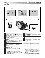 Предварительный просмотр 44 страницы JVC GR-DLS1 Instructions Manual