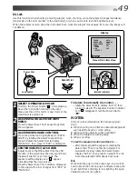 Предварительный просмотр 49 страницы JVC GR-DLS1 Instructions Manual