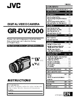 Предварительный просмотр 1 страницы JVC GR-DV1800 Instructions Manual