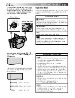 Предварительный просмотр 14 страницы JVC GR-DV1800 Instructions Manual