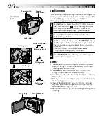 Предварительный просмотр 26 страницы JVC GR-DV1800 Instructions Manual