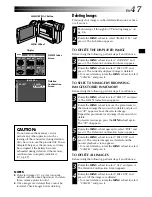 Предварительный просмотр 47 страницы JVC GR-DV1800 Instructions Manual