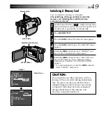 Предварительный просмотр 49 страницы JVC GR-DV1800 Instructions Manual