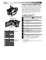 Предварительный просмотр 52 страницы JVC GR-DV1800 Instructions Manual