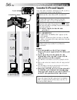 Предварительный просмотр 56 страницы JVC GR-DV1800 Instructions Manual