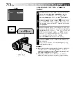 Предварительный просмотр 70 страницы JVC GR-DV1800 Instructions Manual