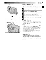 Предварительный просмотр 13 страницы JVC GR-DV2000 Instructions Manual