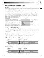 Предварительный просмотр 23 страницы JVC GR-DV2000 Instructions Manual