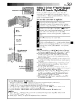 Предварительный просмотр 59 страницы JVC GR-DV2000 Instructions Manual