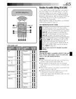 Предварительный просмотр 65 страницы JVC GR-DV2000 Instructions Manual