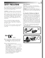 Предварительный просмотр 5 страницы JVC GR-DV3 Instructions Manual